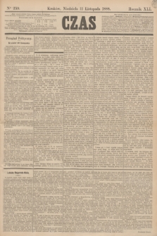 Czas. R.41, Ner 259 (11 listopada 1888)