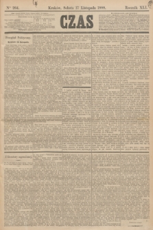 Czas. R.41, Ner 264 (17 listopada 1888)