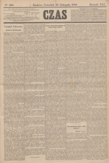 Czas. R.41, Ner 268 (22 listopada 1888)