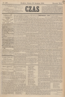 Czas. R.41, Ner 297 (29 grudnia 1888)