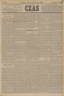 Czas. R.42, Ner 36 (13 lutego 1889)