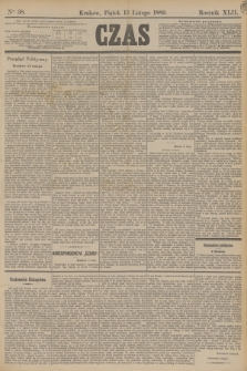 Czas. R.42, Ner 38 (15 lutego 1889)