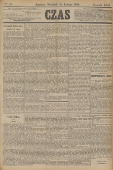 Czas. R.42, Ner 46 (24 lutego 1889)