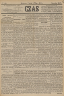 Czas. R.42, Ner 56 (8 marca 1889)