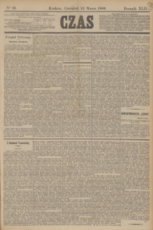 Czas. R.42, Ner 61 (14 marca 1889)