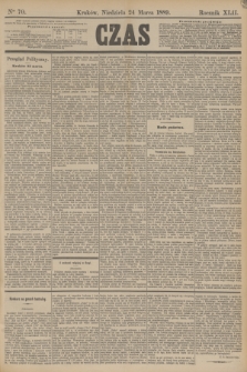 Czas. R.42, Ner 70 (24 marca 1889)
