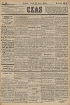 Czas. R.42, Ner 73 (29 marca 1889)
