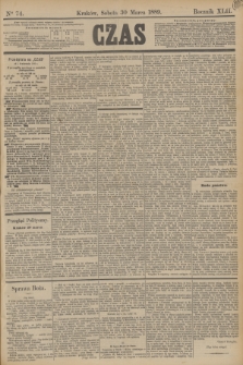 Czas. R.42, Ner 74 (30 marca 1889)
