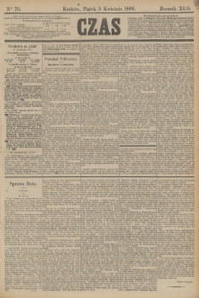 Czas. R.42, Ner 79 (5 kwietnia 1889)