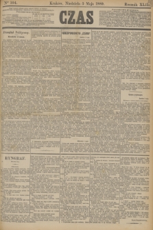 Czas. R.42, Ner 104 (5 maja 1889)