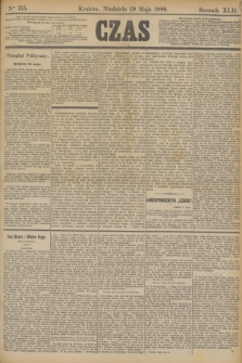 Czas. R.42, Ner 115 (19 maja 1889)