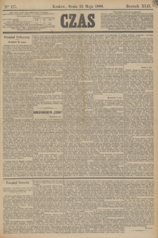Czas. R.42, Ner 117 (22 maja 1889)