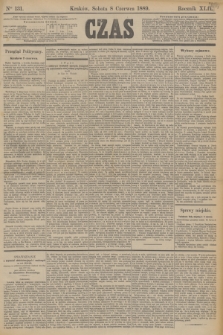 Czas. R.42, Ner 131 (8 czerwca 1889)