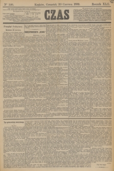 Czas. R.42, Ner 140 (20 czerwca 1889)
