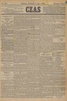 Czas. R.42, Ner 153 (7 lipca 1889)