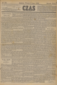 Czas. R.42, Ner 154 (9 lipca 1889)