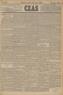 Czas. R.42, Ner 164 (20 lipca 1889)
