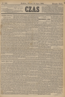 Czas. R.42, Ner 166 (23 lipca 1889)