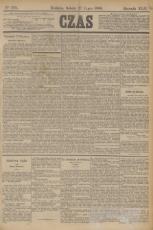 Czas. R.42, Ner 170 (27 lipca 1889)