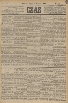 Czas. R.42, Ner 175 (2 sierpnia 1889)