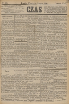 Czas. R.42, Ner 189 (20 sierpnia 1889)
