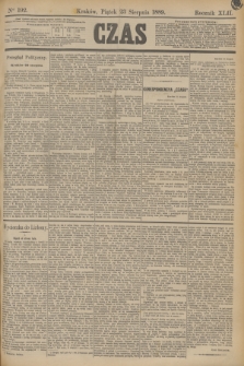 Czas. R.42, Ner 192 (23 sierpnia 1889)