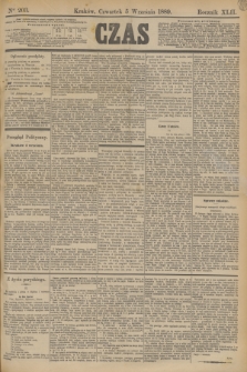 Czas. R.42, Ner 203 (5 września 1889)