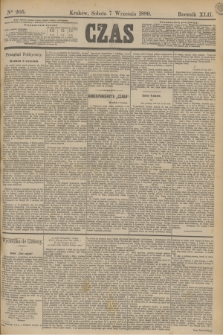 Czas. R.42, Ner 205 (7 września 1889)