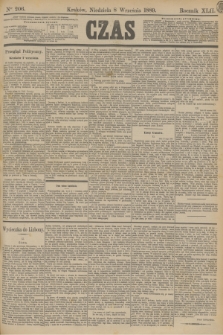 Czas. R.42, Ner 206 (8 września 1889)