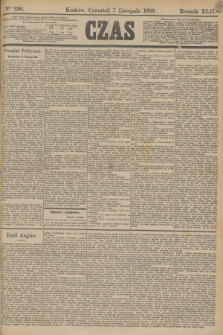 Czas. R.42, Ner 256 (7 listopada 1889)