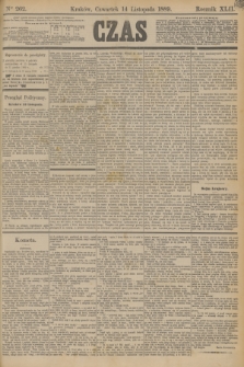Czas. R.42, Ner 262 (14 listopada 1889)