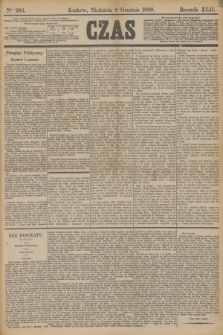 Czas. R.42, Ner 283 (8 grudnia 1889)