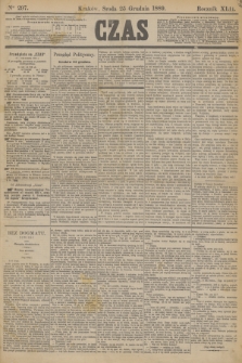 Czas. R.42, Ner 297 (25 grudnia 1889)