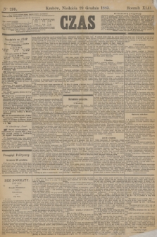 Czas. R.42, Ner 299 (29 grudnia 1889)