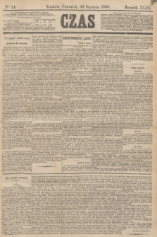 Czas. R.43, Ner 24 (30 stycznia 1890)
