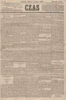 Czas. R.43, Ner 31 (7 lutego 1890)