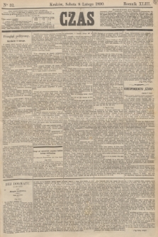 Czas. R.43, Ner 32 (8 lutego 1890)