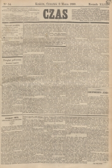 Czas. R.43, Ner 54 (6 marca 1890)