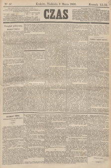 Czas. R.43, Ner 57 (9 marca 1890)