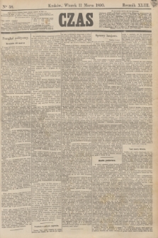 Czas. R.43, Ner 58 (11 marca 1890)