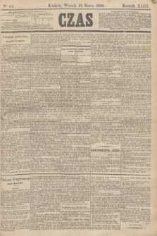 Czas. R.43, Ner 64 (18 marca 1890)