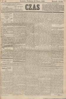 Czas. R.43, Ner 69 (23 marca 1890)