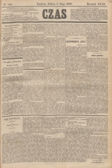 Czas. R.43, Ner 102 (3 maja 1890)