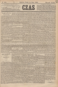 Czas. R.43, Ner 110 (14 maja 1890)