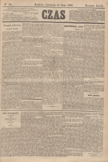 Czas. R.43, Ner 111 (15 maja 1890)