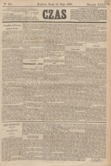 Czas. R.43, Ner 115 (21 maja 1890)
