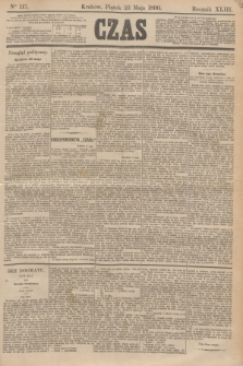 Czas. R.43, Ner 117 (23 maja 1890)