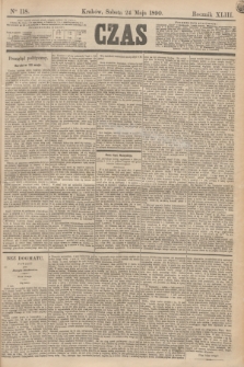 Czas. R.43, Ner 118 (24 maja 1890)