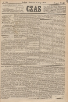 Czas. R.43, Ner 119 (25 maja 1890)