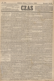 Czas. R.43, Ner 128 (7 czerwca 1890)